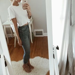 Zara- Scalloped Crop Top